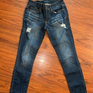 Dark Washed Jegging Jeans